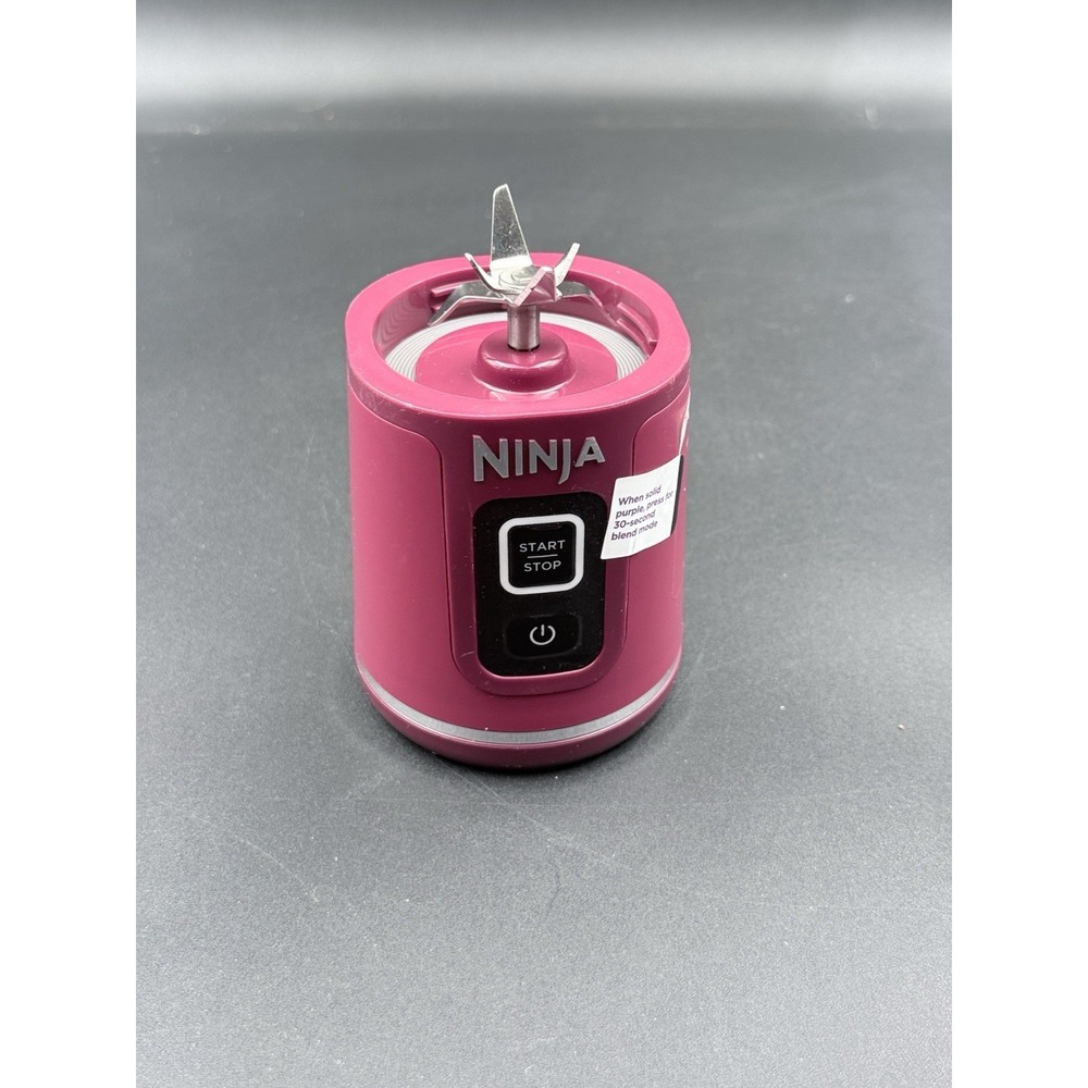 NINJA BLAST PORTABLE BLENDER Cranberry Red (BC151CR) Base Only